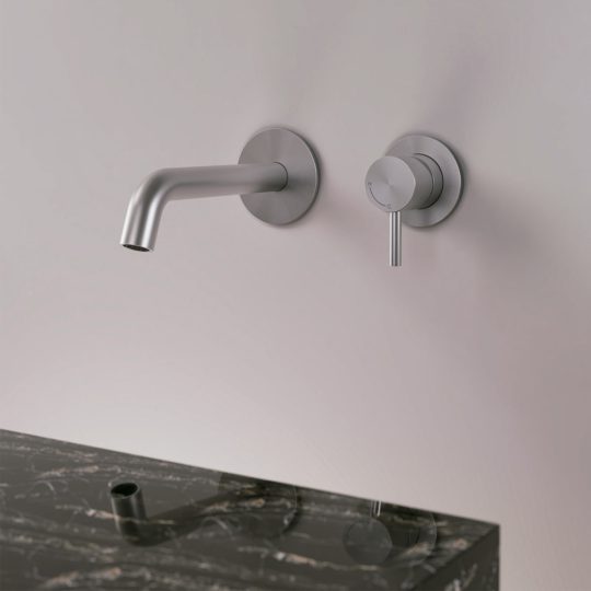 KIT-RUBINETTO-LAVANDINO-LEVANTE-PARETE-INOX