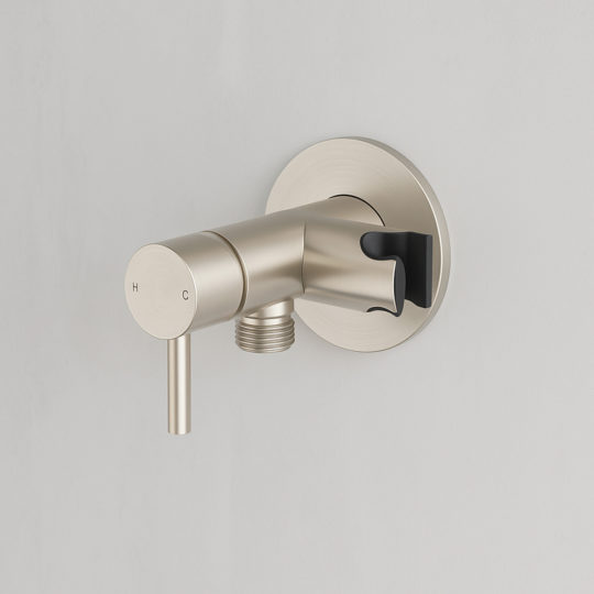 MISCELATORE-MURO-ATTACCO-DOCCINO-LEVANTE-INOX