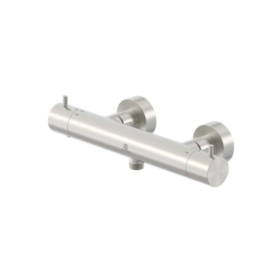 MISCELATORE-MURO-TERMOSTATICO-DOCCIA-LEVANTE-INOX