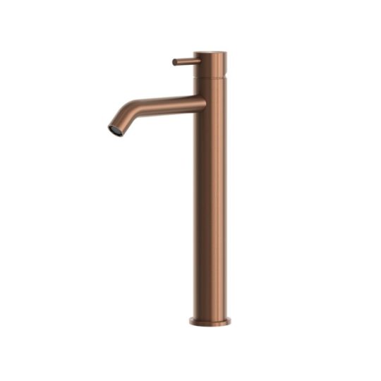 RUBINETTO-BAGNO-LEVANTE-ALTO-ORO-ROSA